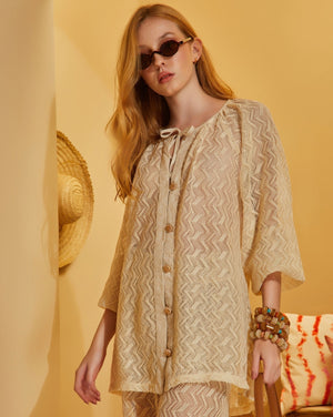 Bata crochet fiji - Imagem 1