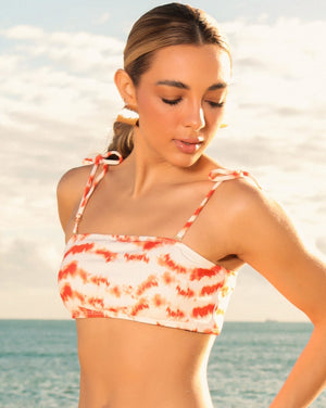Top bandeau reto corallia - Imagem 1