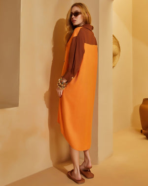 Chemise viscolinho vesperi-brunnea - Imagem 2