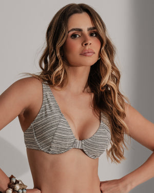 Sutiã meia taça retrô dualité - Imagem 1