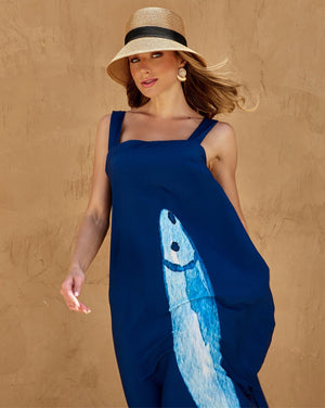 Vestido longo sardina - Imagem 3