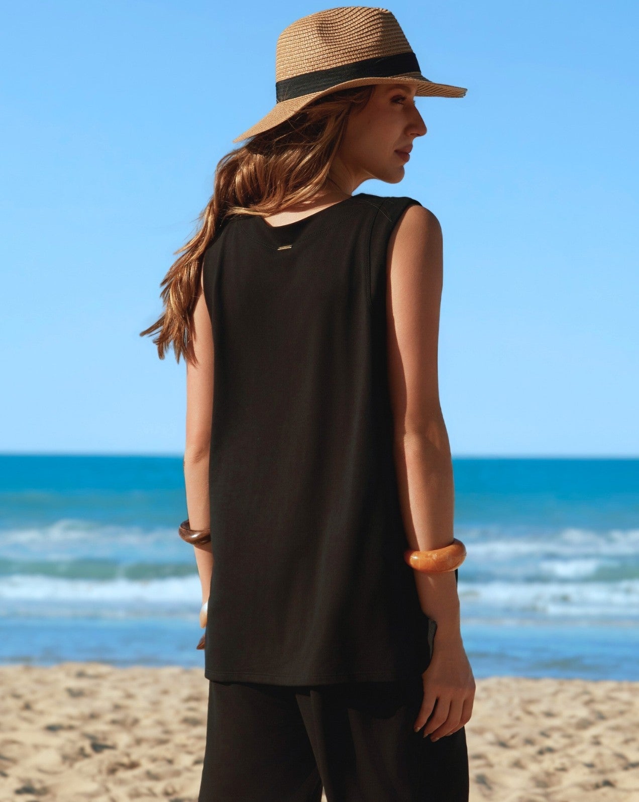 Regata longa moletom ébano - Imagem 2