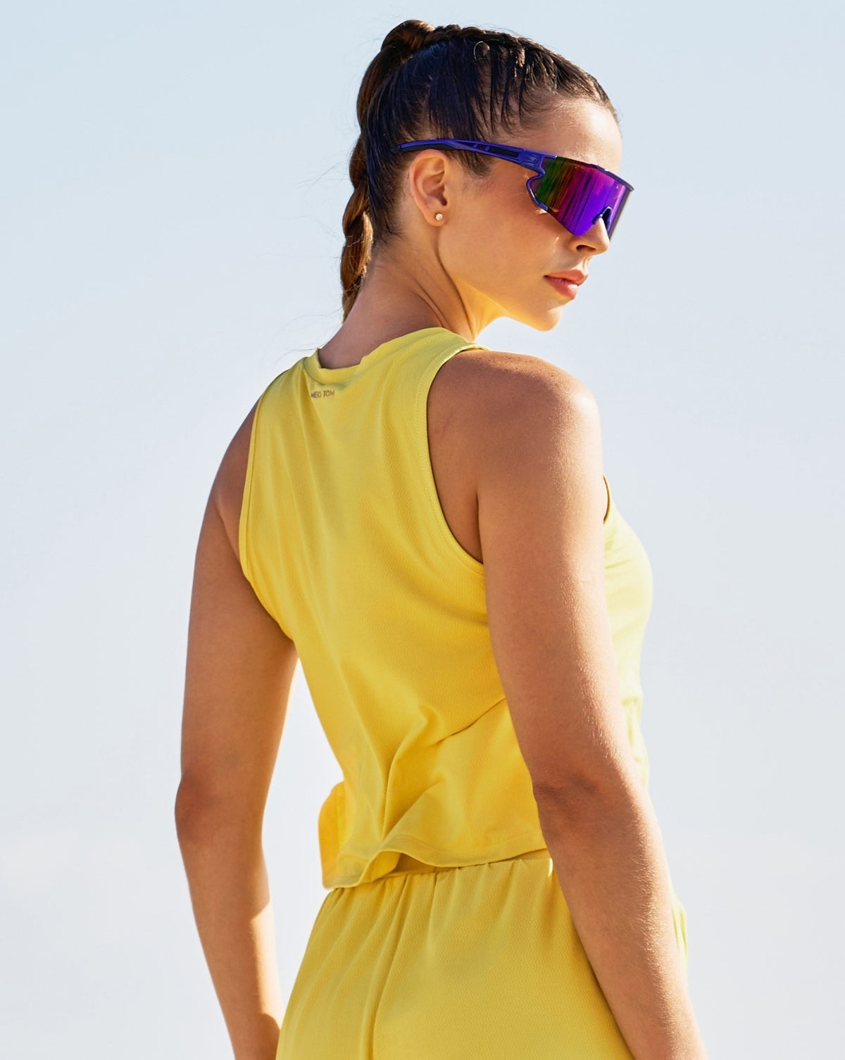 Regata cropped lemon drop