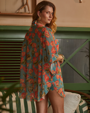 Kaftan tule antúrio - Imagem 2