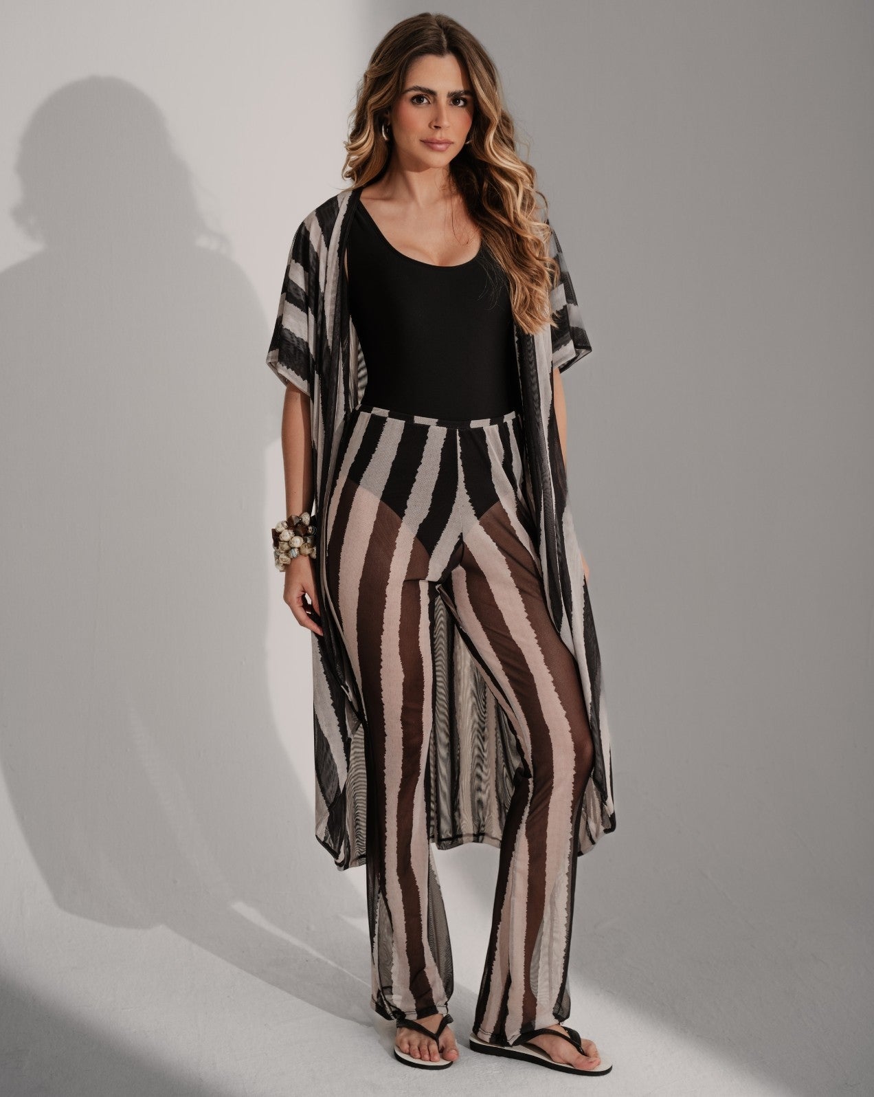 Calça em tule listra frisson - Imagem 2