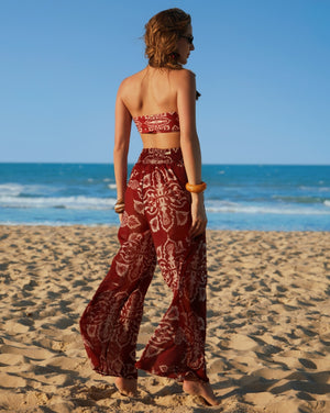 Calça pantalona chiffon árzea - Imagem 2