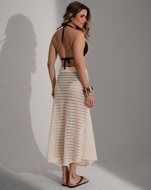 Saia trama écru - Imagem 2