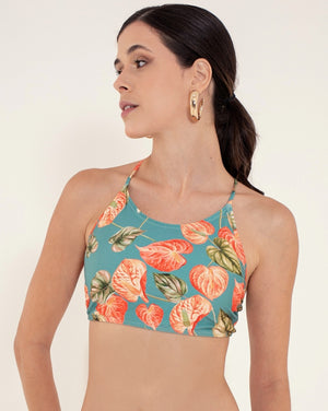 Top frente única antúrio - Imagem 1