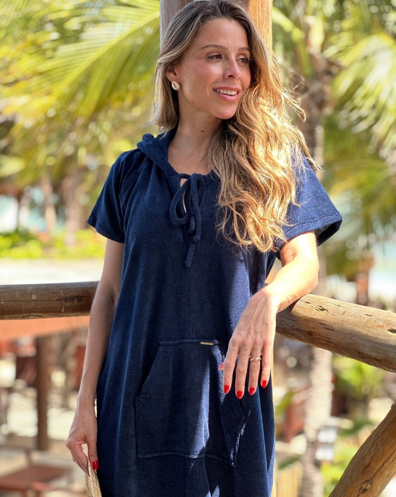 Vestido Longo Atoalhado - Imagem 3