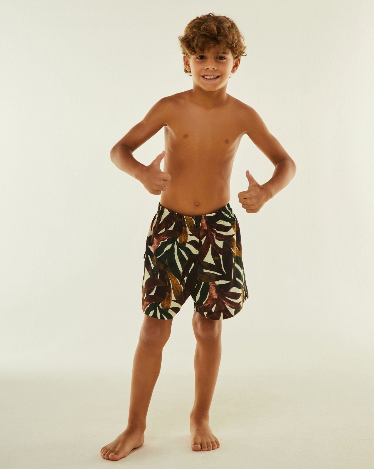 Short infantil follage - Imagem 1