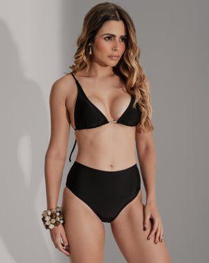 Calcinha alta lycra lisa - Imagem 3