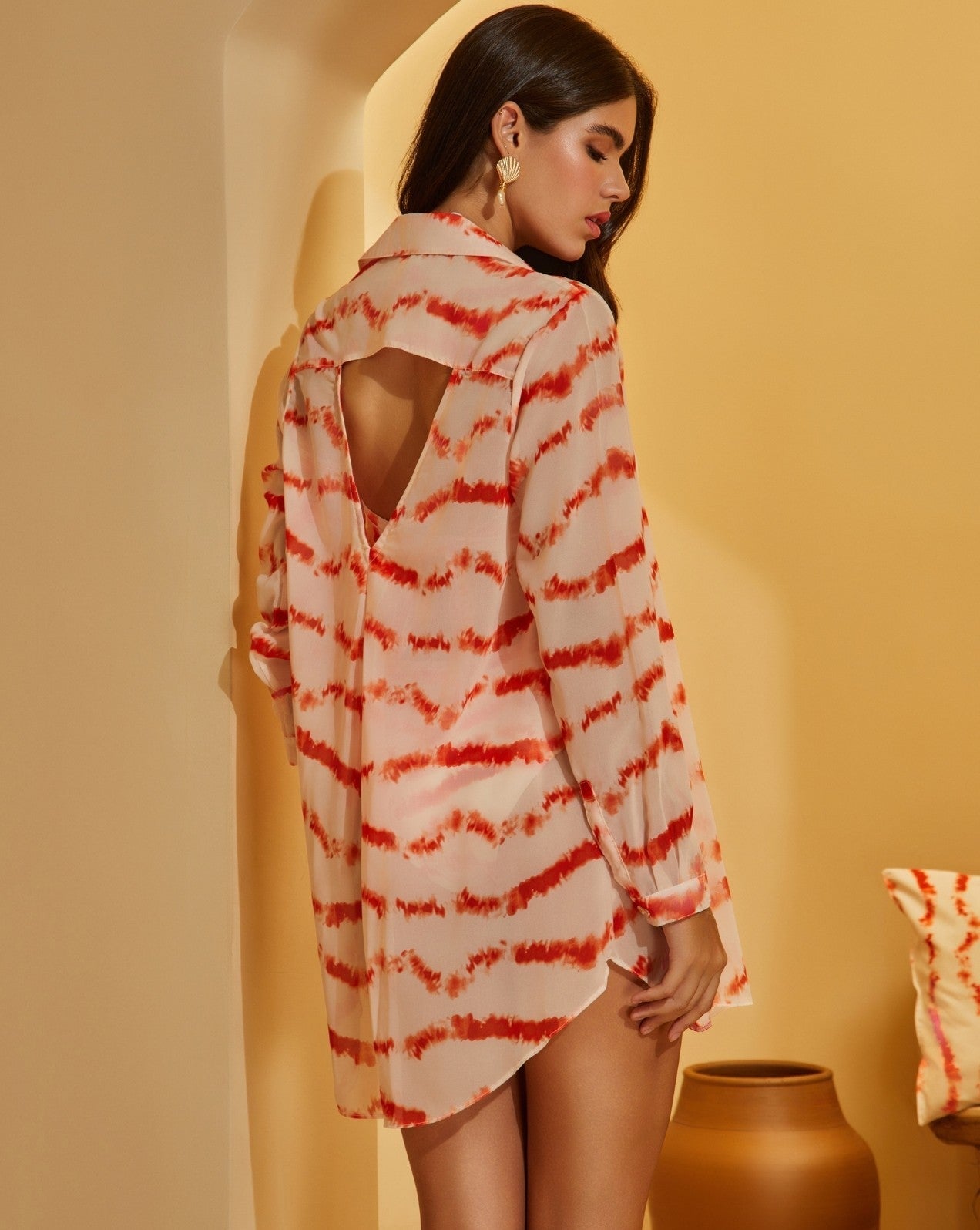 Camisa chiffon corallia - Imagem 2