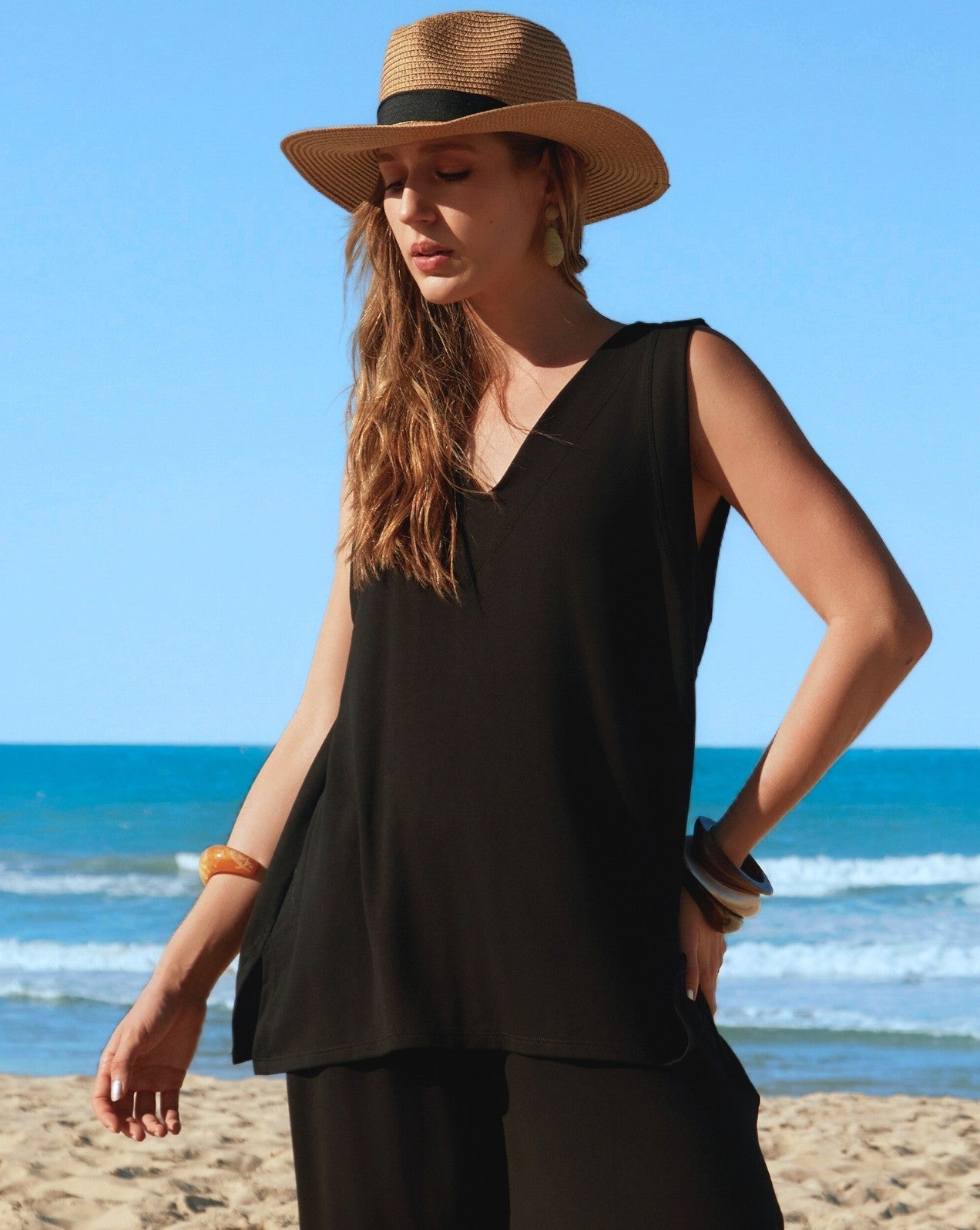 Regata longa moletom ébano - Imagem 3