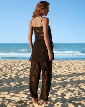 Calça pantalona bilro ébano - Imagem 2