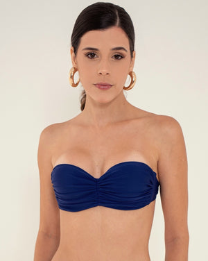 Top drapeado marine - Imagem 1