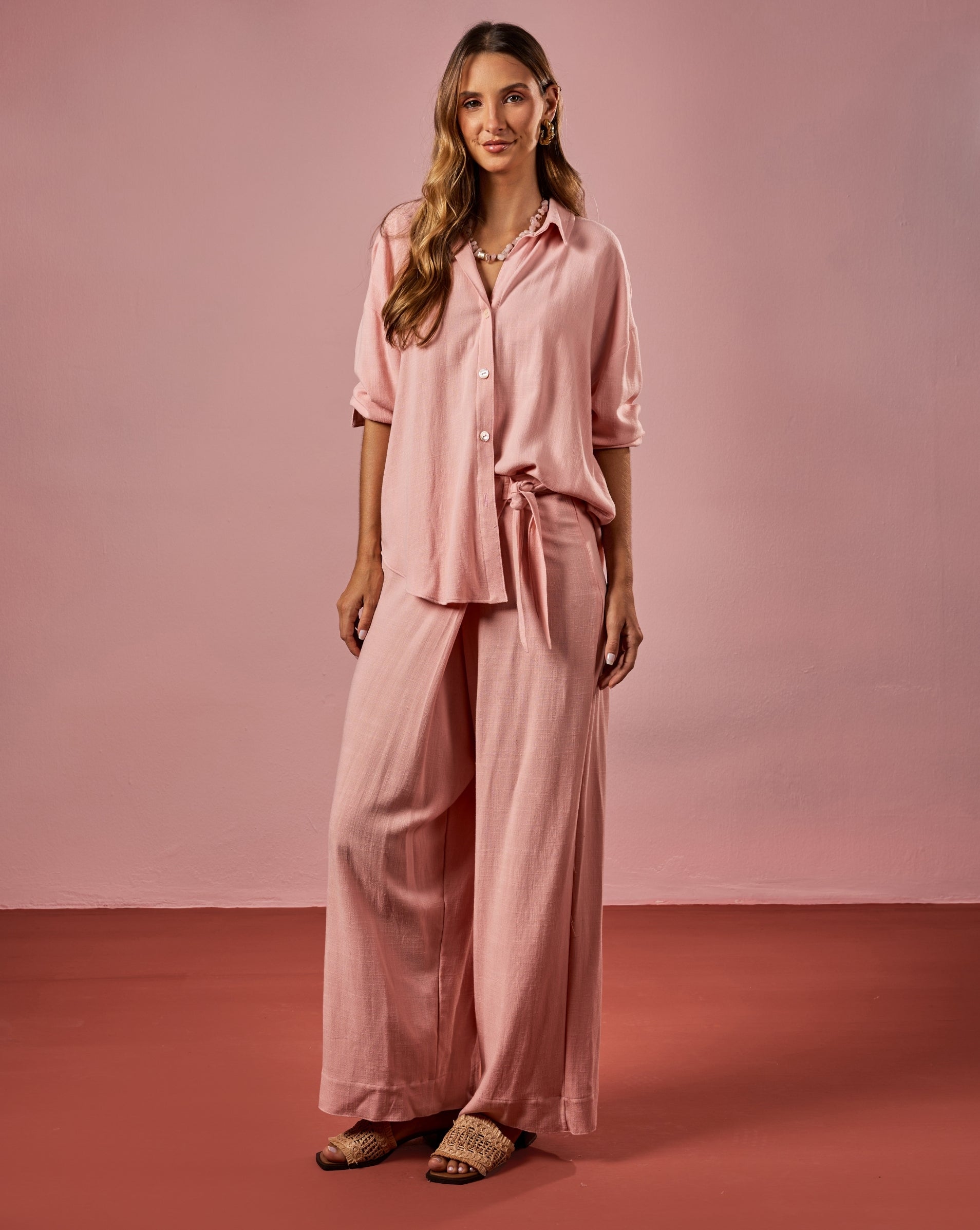 Calça popeline gérbera